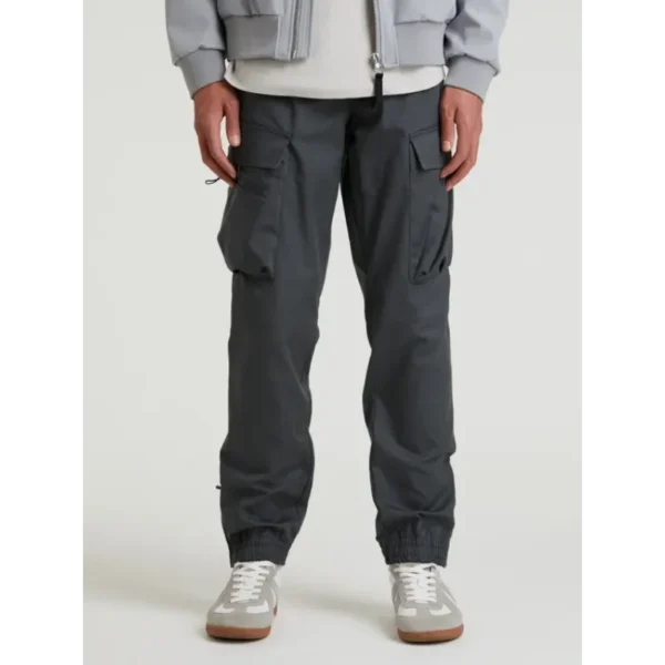 2112373001-E80_chasin_front_2 CHASIN Cargo Broek 2112373001 Grijs