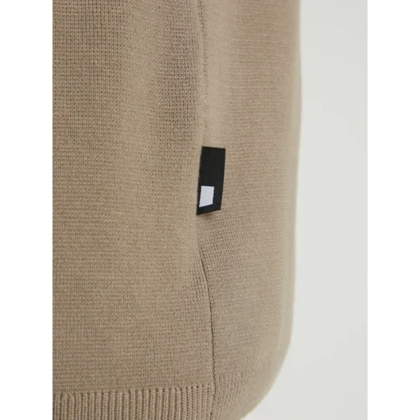 3115337015-E54_chasin_detail_4 CHASIN Trui 3115337015 Olijfgroen