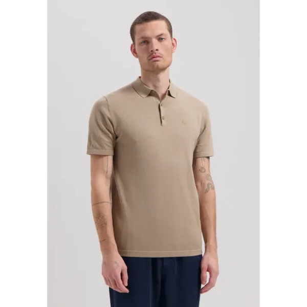 420022-SS24_213_1 Dstrezzed Polo 420022-SS24 Beige