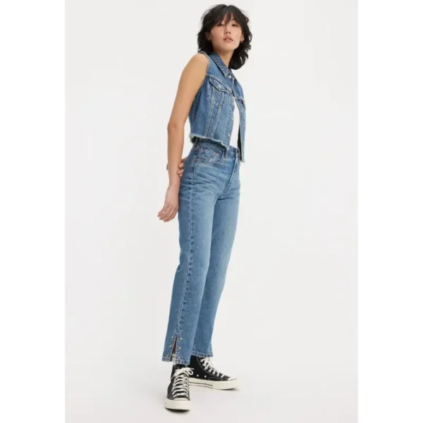 57e386511b8d415d91d9d8da1ba2a3ab LEVI'S Jeans 501 Crop 36200-0312 Blauw