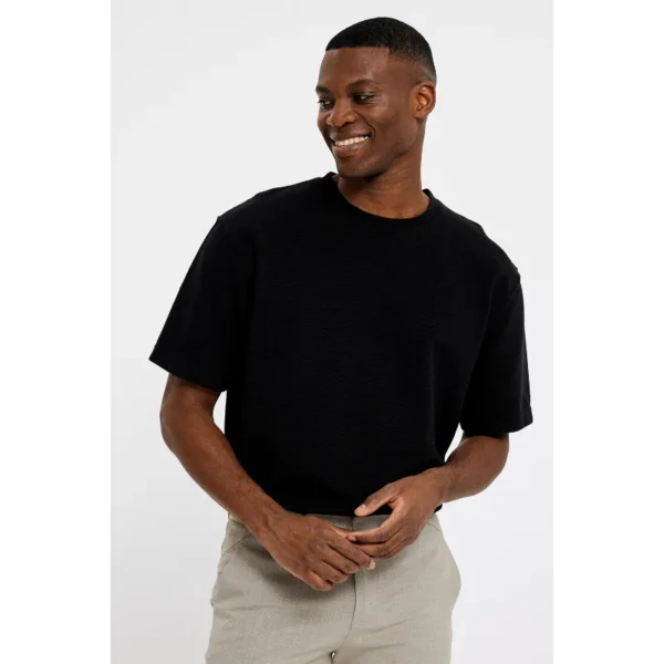 Josh_396-Sand_Melange-30658-30977_MODEL_1 PLAIN Broek Josh 30658 Sand Melange