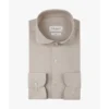 PP2H00008B_104 Profuomo Japanese Knit Overhemd PP2H00008b Beige