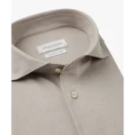 Profuomo Japanese Knit Overhemd PP2H00008b Beige
