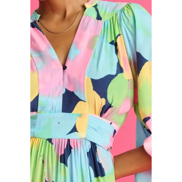 SP7763__06_POM_Amsterdam_DRESS_Cherry_Blossom POM Amsterdam Jurk sp7763 Print