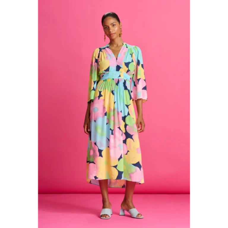 SP7763__07_POM_Amsterdam_DRESS_Cherry_Blossom POM Amsterdam Jurk sp7763 Print