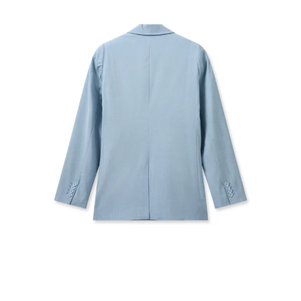 SS23-160590-489_2_MMFalula_Roy_Blazer_Cashmere_Blue Mos Mosh Blazer 160590/Falula Roy L.Blauw