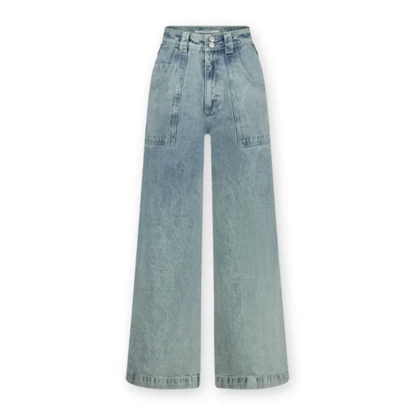 SS24_HOMAGE_H-CS24M21PalazzoJeansWithBigPockets_139,99 Homage Jeans H-CS24M21 Palazzo Vintage Blue