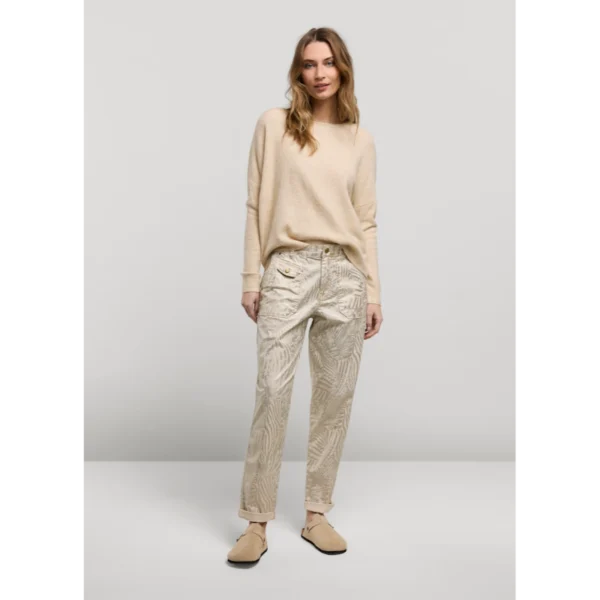 Summum-_spring-2024_122_4s2606-12001 Summum Broek 4s2606-12001 Ivory