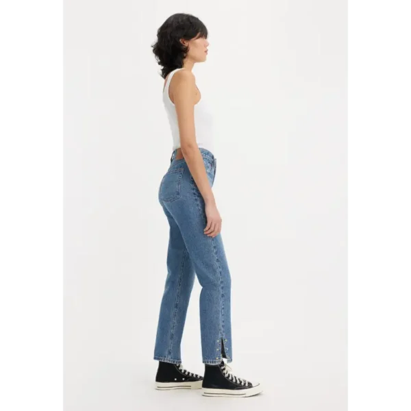 cbab1a693be3496eae4fee8a4edbcea0 LEVI'S Jeans 501 Crop 36200-0312 Blauw
