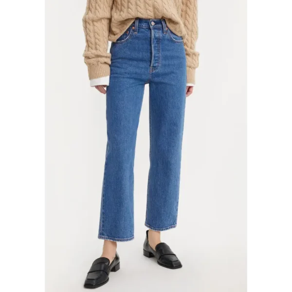 141f743ee216457981ad0a0e9b1bb8fe LEVI'S Jeans Ribcage Straight 72693-0117 Blauw