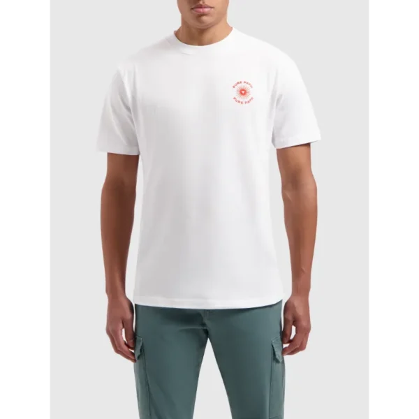 24010111-01-White-ALL-14881 Pure Path T-shirt 24010111 Wit