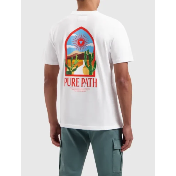 24010111-01-White-ALL-14884 Pure Path T-shirt 24010111 Wit