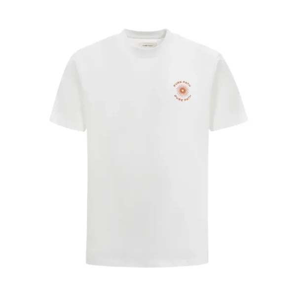 24010111-01-White-B2BCE-16093 Pure Path T-shirt 24010111 Wit