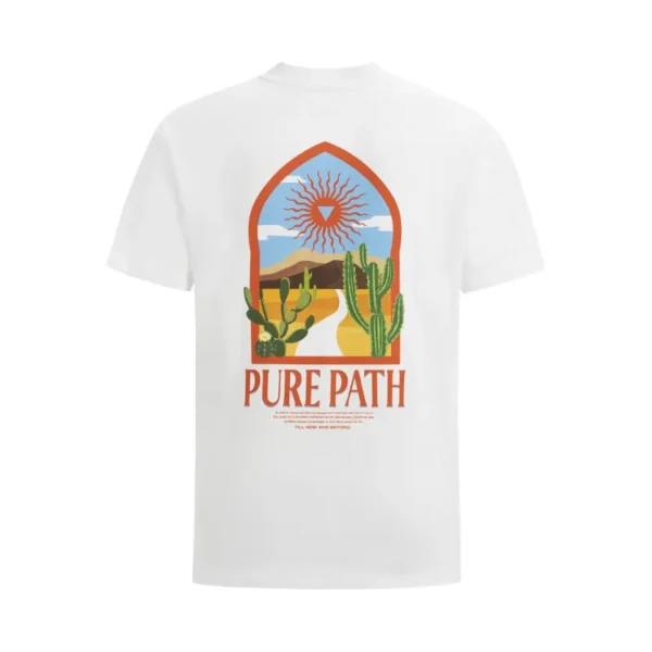 24010111-01-White-B2BCE-16095 Pure Path T-shirt 24010111 Wit