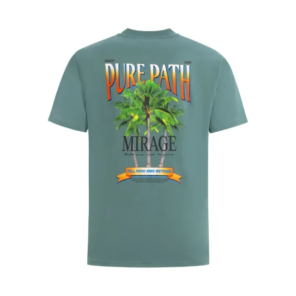 24010114-76-FadedGreen-B2BCE-16235 Pure Path T-shirt 24010114 Groen
