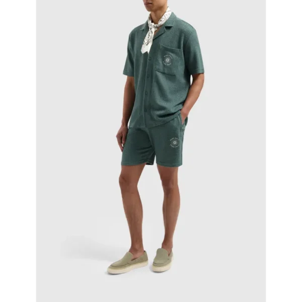 24010505-76-FadedGreen-ALL-17934 Pure Path Short 24010505 Groen