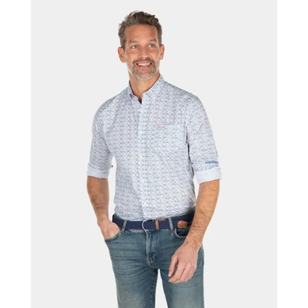 24AN558_1189-13 NZA Overhemd 24AN558 Off-White