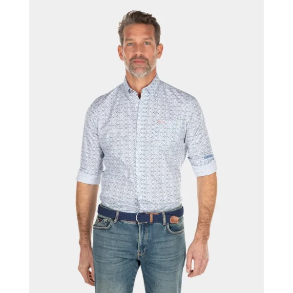 24AN558_1189-15 NZA Overhemd 24AN558 Off-White