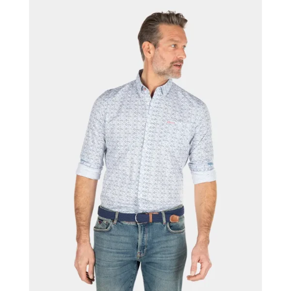 24AN558_1189-16 NZA Overhemd 24AN558 Off-White