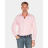 NZA Overhemd 24BN510 Rood