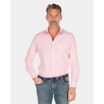 NZA Overhemd 24BN510 Rood