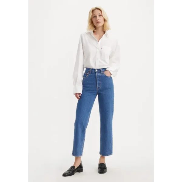28428fbefc0b4d5fa9d917e9a8ce0204 LEVI'S Jeans Ribcage Straight 72693-0117 Blauw