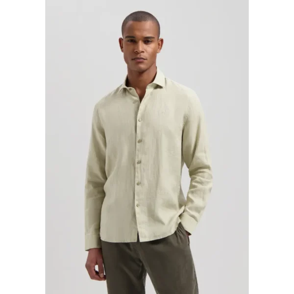 303710-SS24_251_1 Dstrezzed Linnen Overhemd 303710 Zand