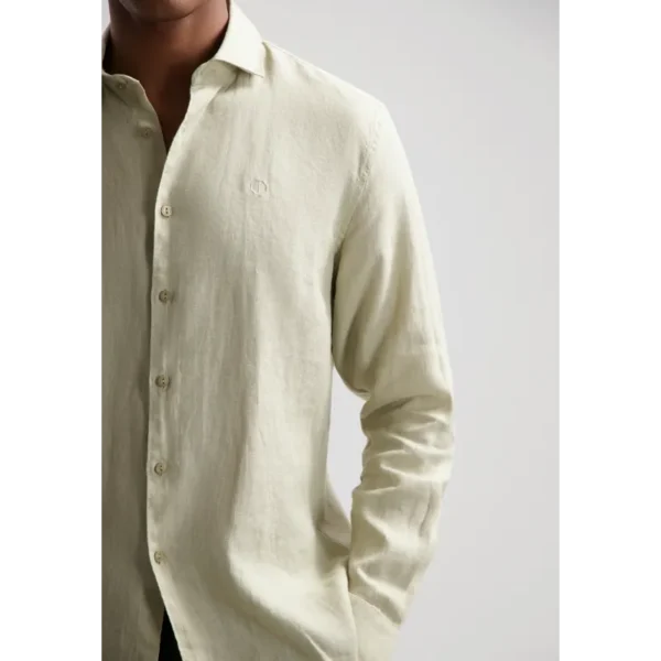 303710-SS24_251_3 Dstrezzed Linnen Overhemd 303710 Zand