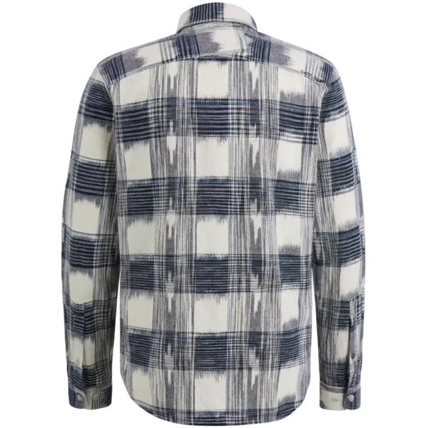 CSI2403217-5113_back Cast Iron Overhemd CSI2403217 Blauw