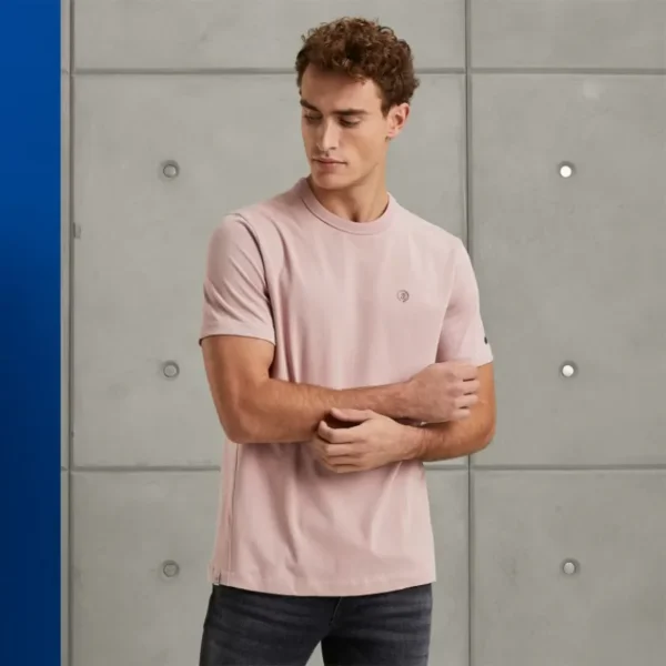 CTSS2403560-4099_model_2 Cast Iron T-Shirt CTSS2403560 Paars