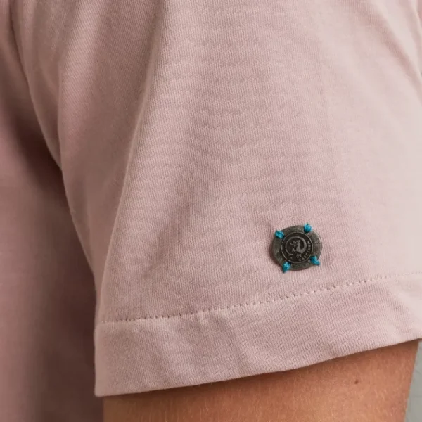 CTSS2403560-4099_model_6 Cast Iron T-Shirt CTSS2403560 Paars