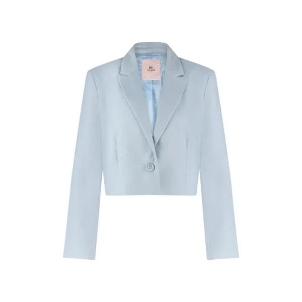 Freebird-Ico_summer-2024_168_Zuri Wv-Shiny-Boucle-Pes-24-1 Freebird Blazer Zuri Blauw