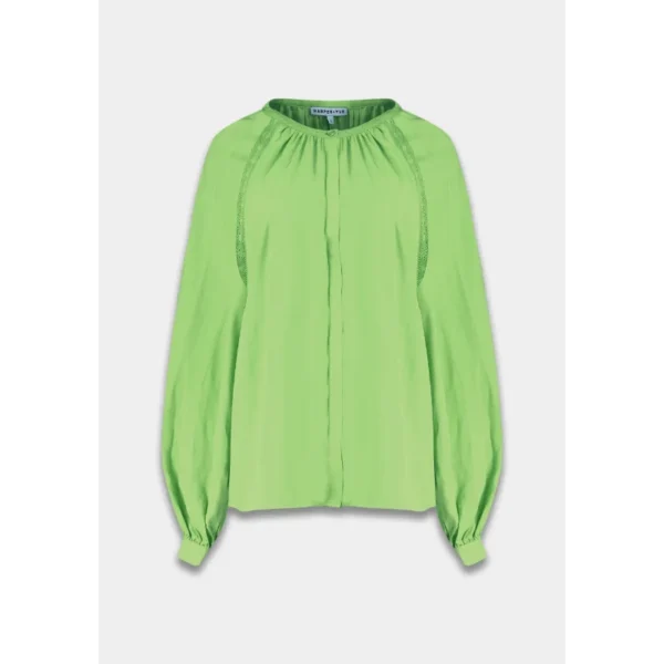 Harper-&-Yve_Spring-2024_501_SS24J604 Harper&Yve Blouse Yanick SS24J604 Groen