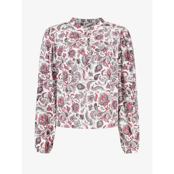 N6772-2402_1027_1 Nikkie Blouse Baisha N6-772 2402 Wit