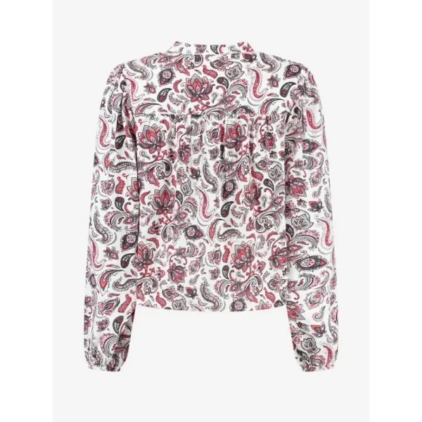 N6772-2402_1027_3 Nikkie Blouse Baisha N6-772 2402 Wit