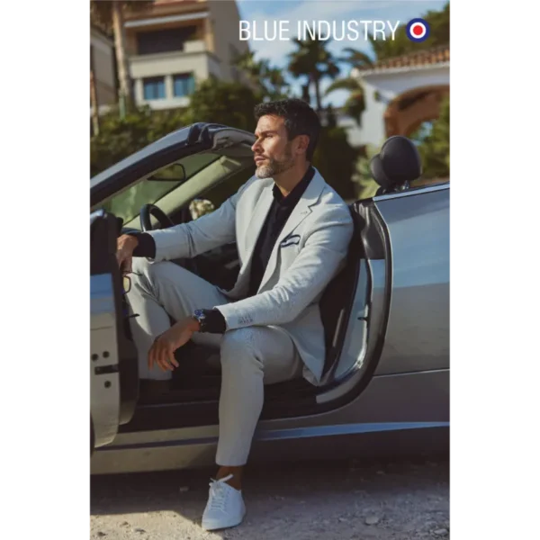 Blue Industry Broek JAKE-M20 Stone