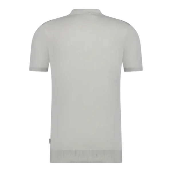 SAINT STEVE - CHRIS - 19481 - KIT GREY_BACK Saint Steve Polo 19481 Kit Grey