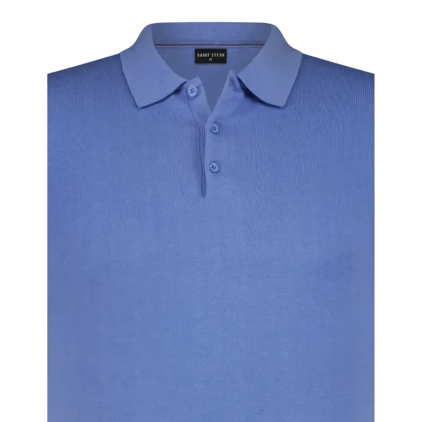 Saint Steve Polo 19481 Mid Blue