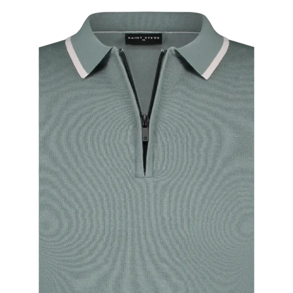 Saint Steve Polo 221148 Silver Green