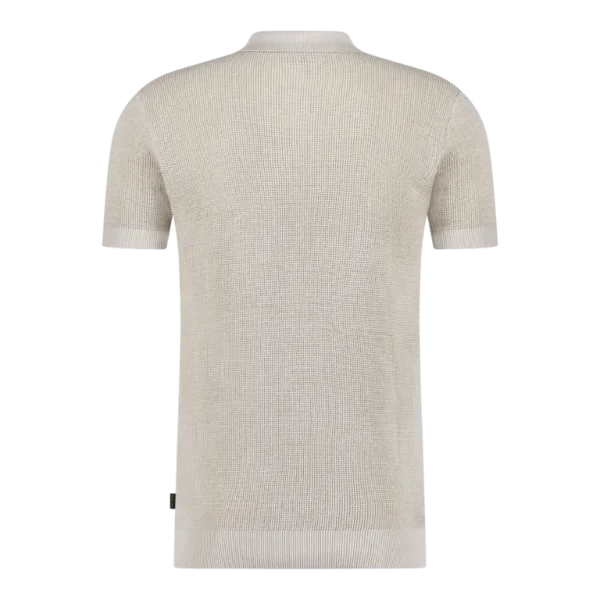 SAINT STEVE - SIETSE - 221161 - CEMENT_BACK Saint Steve Polo 221161 Cement Grijs