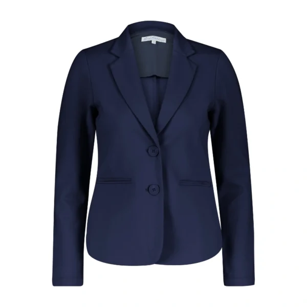 SRB4213-NAVY-Front Red Button Blazer srb4213 Blazer Punta navy