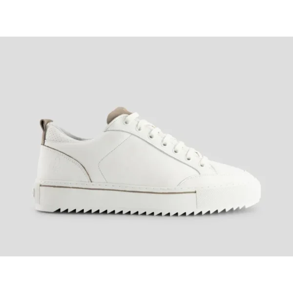 crash-lthr-wht-khk Rehab Schoenen Crash lthr Wit