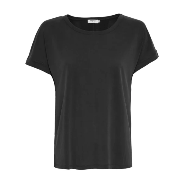 mschfenya modal tee_18292_1_black Msch Copenhagen T-shirt 15456 Fenya