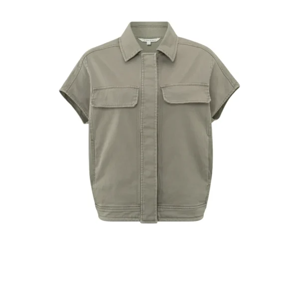 01-201089-405_99314 Yaya Gilet 01-201089-405 Groen