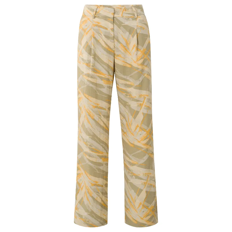 Yaya Broek 01 301130 405 Groen van Beuzekom mode Gorinchem