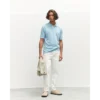 The Goodpeople Polo Plan 10000801 Licht Blauw