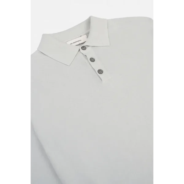 24010102-8100-MintGreen-6094 The Goodpeople Polo Lange Mouw Kai 24010102 Groen