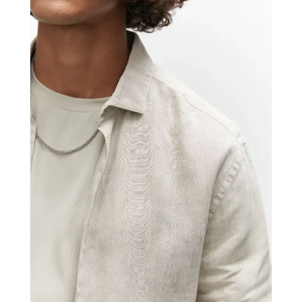 The Goodpeople Overhemd Soho 24010201 Beige