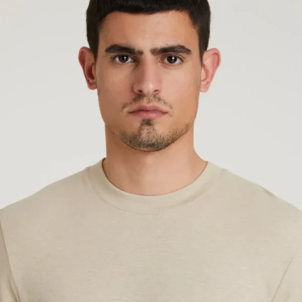 5211356055-E21_chasin_detail_1 CHASIN T-Shirt Ethan 5211356055 Beige