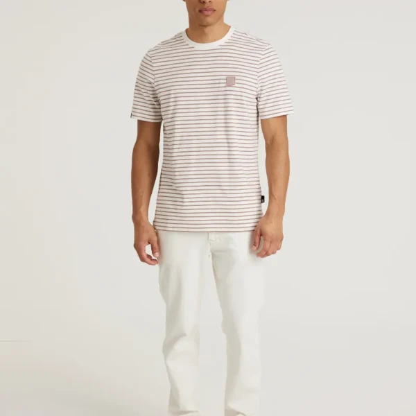 5211357068-E46_chasin_front_2 CHASIN T-Shirt Shore 5211357068 Rood